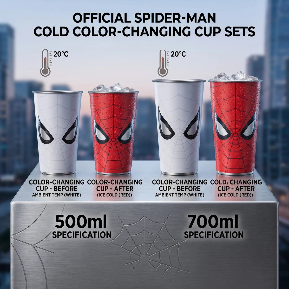 Spidey Color-Changing Tumbler