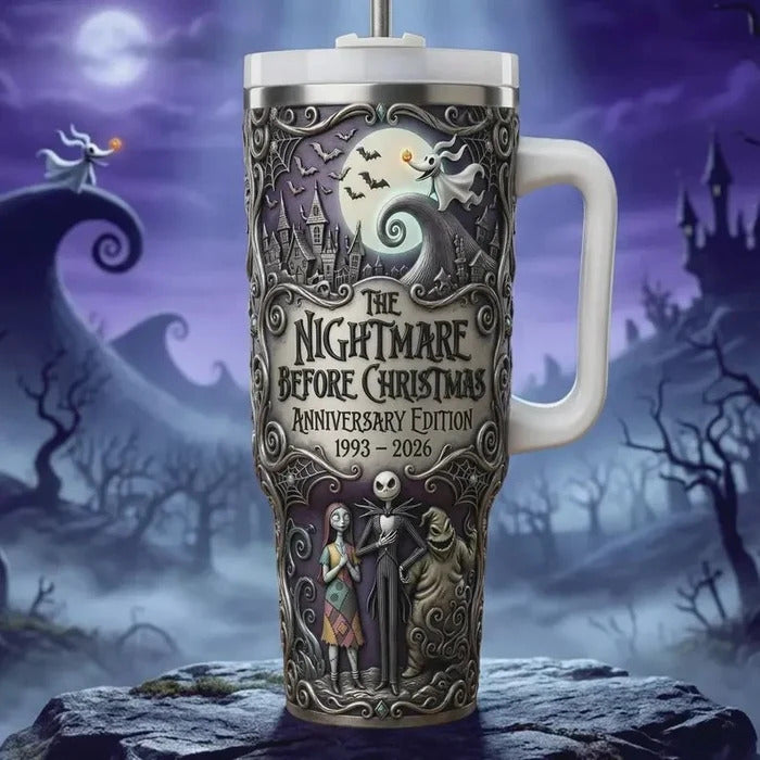 The Nightmare Before Christmas 33rd Anniversary Tumbler