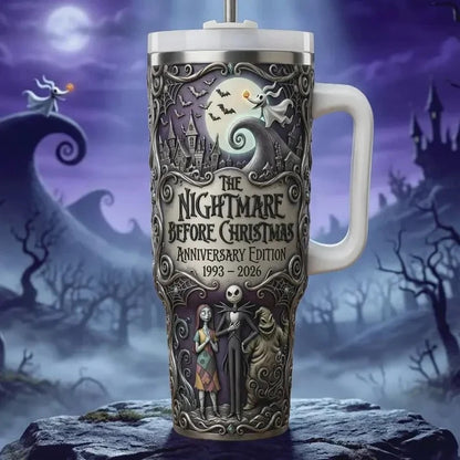 The Nightmare Before Christmas 33rd Anniversary Tumbler