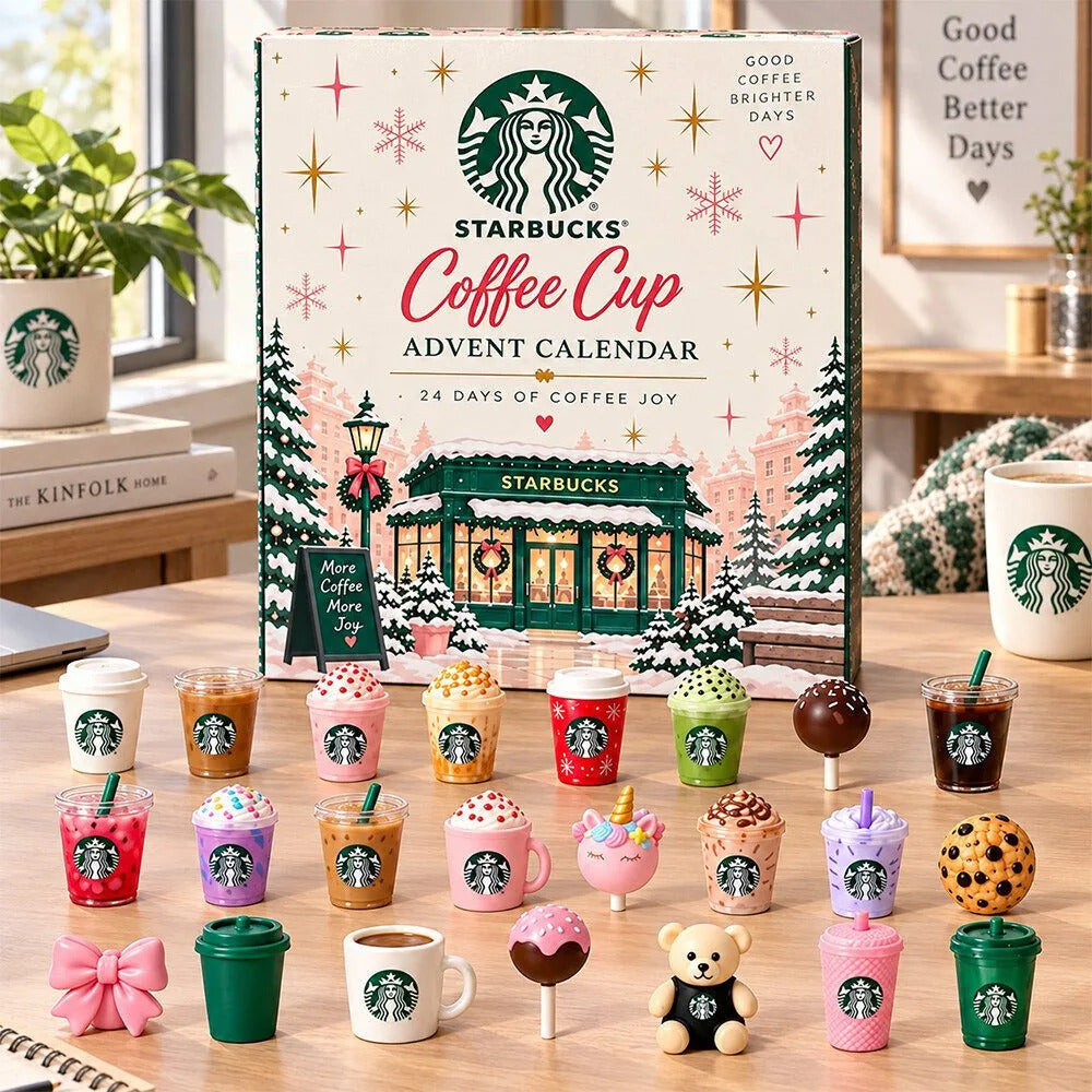 Coffee Cup Advent Calendar - 24 Daily Surprises