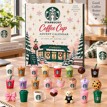 Coffee Cup Advent Calendar - 24 Daily Surprises