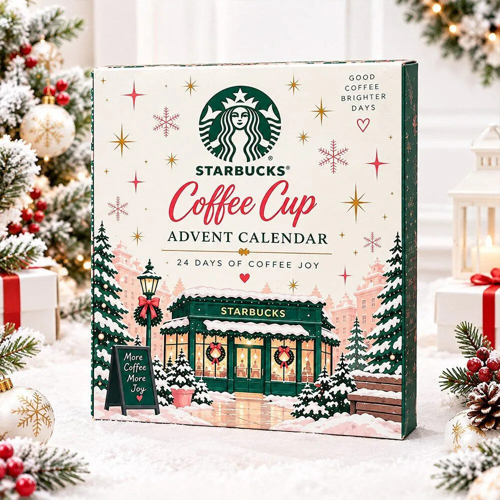 Coffee Cup Advent Calendar - 24 Daily Surprises