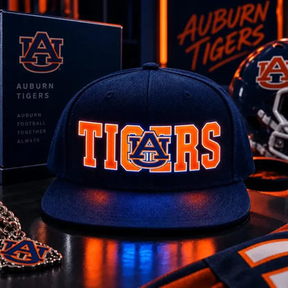Football Fan LED Light-Up Snapback Cap