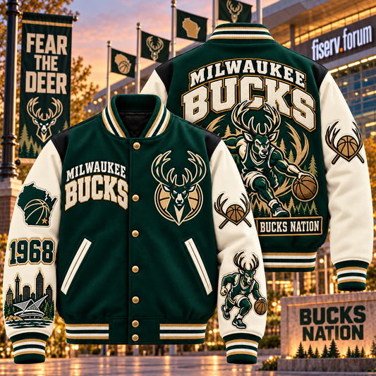 Milwaukee Buc Baseball Jacket