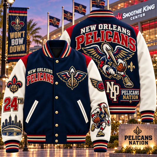 New Orleans Pel Baseball Jacket