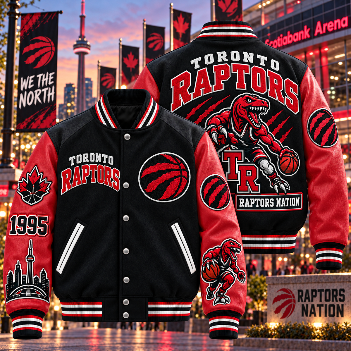 Toronto Rap Baseball Jacket