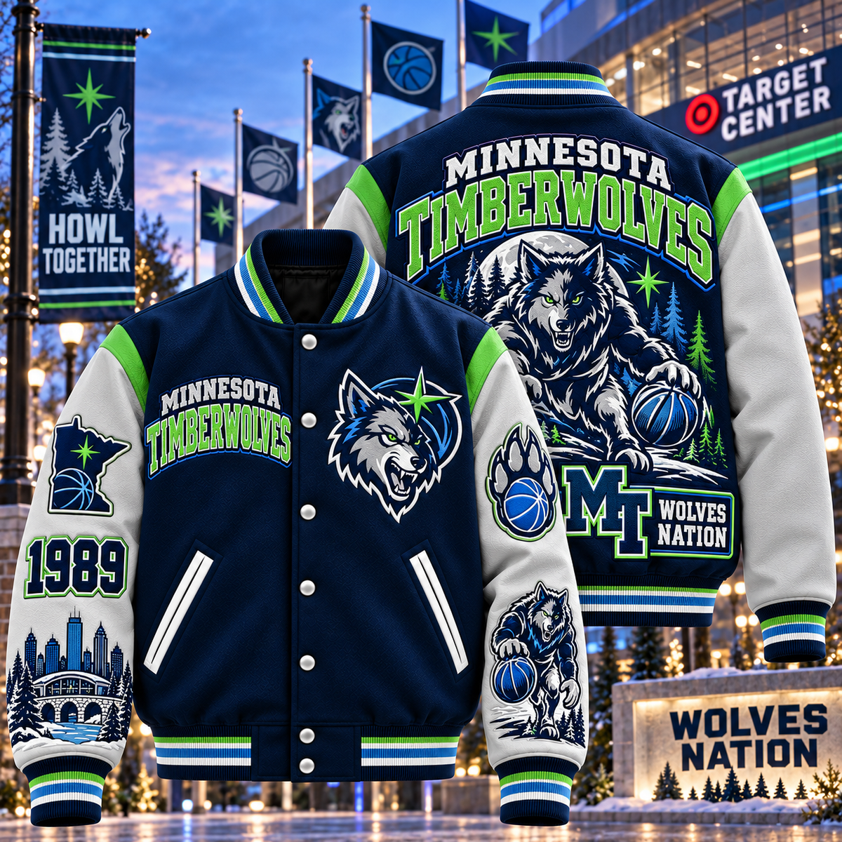 Minnesota Timber Baseball Jacket