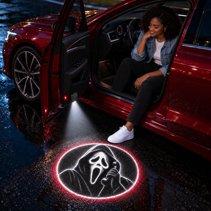 Horror Car Door Projector Lights