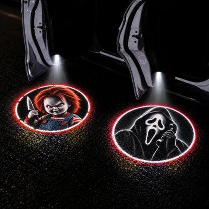 Horror Car Door Projector Lights