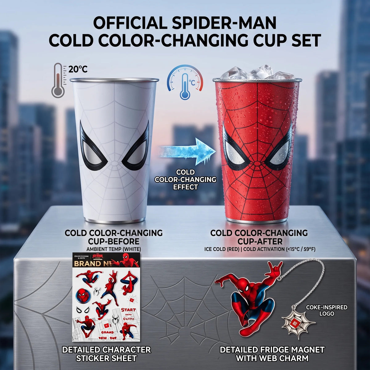 Spidey Color-Changing Tumbler
