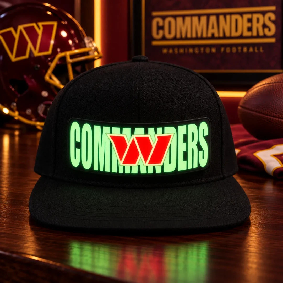 Football Fan LED Light-Up Snapback Cap
